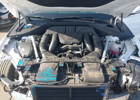 2022 Genesis Gv70 3.5T Awd Sport из США, поврежденный, VIN KMUMCDTCXNU037611